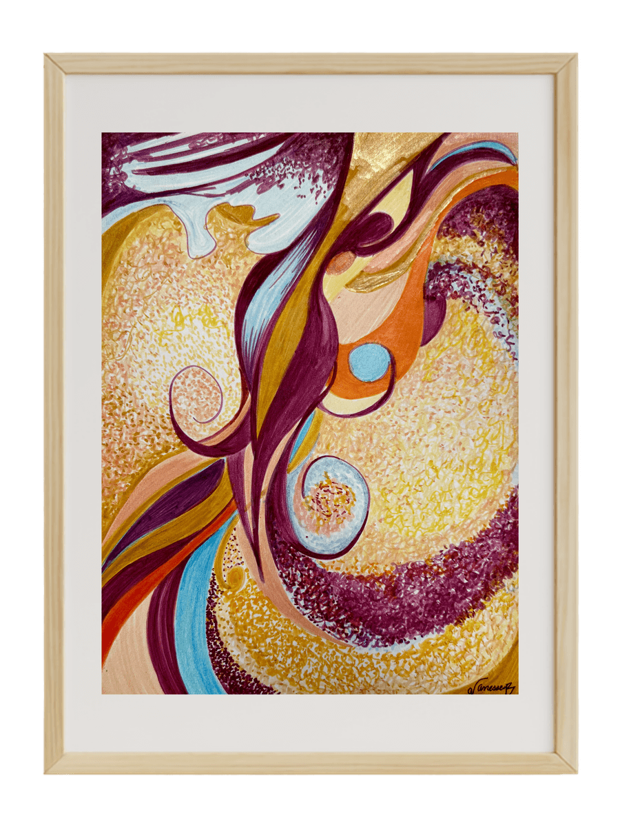 Flourishing, original artwork by ElizhV