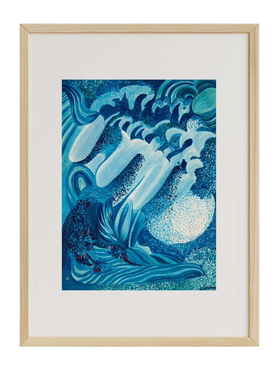 Moonlight, original artwork by ElizhV